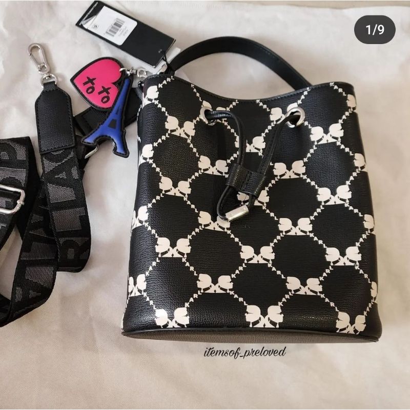 3425 K*rl Lagerfeld Adele Logo Bucket