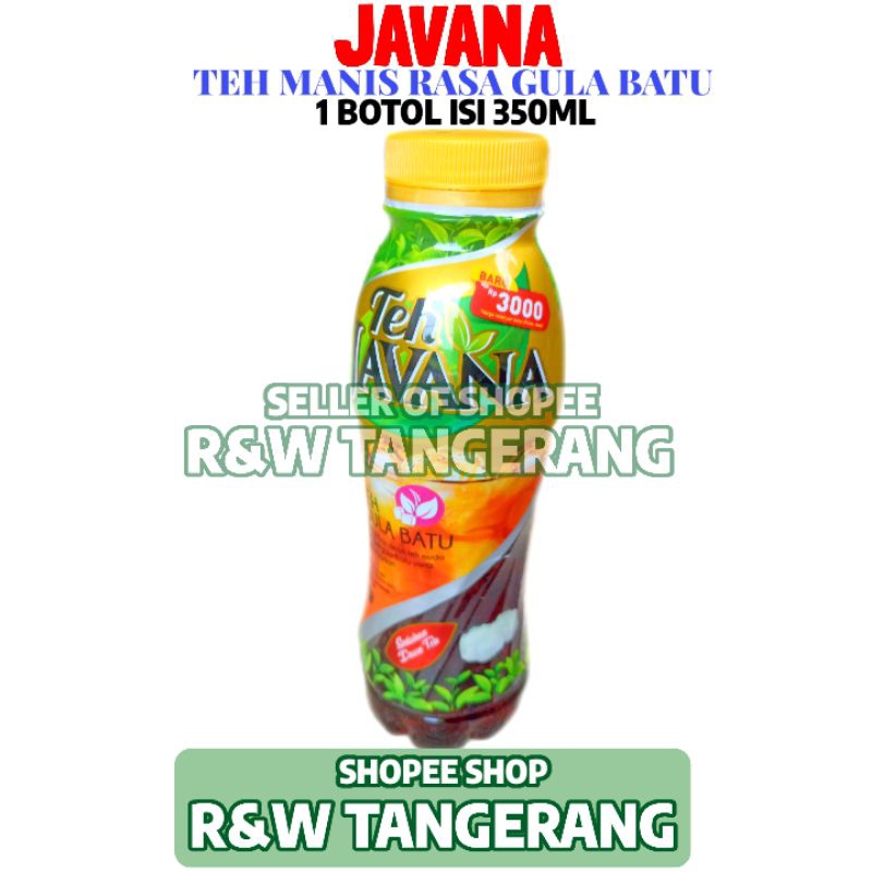 

Teh Javana Teh Botol Siap Minum 350ML Rasa Gula Batu