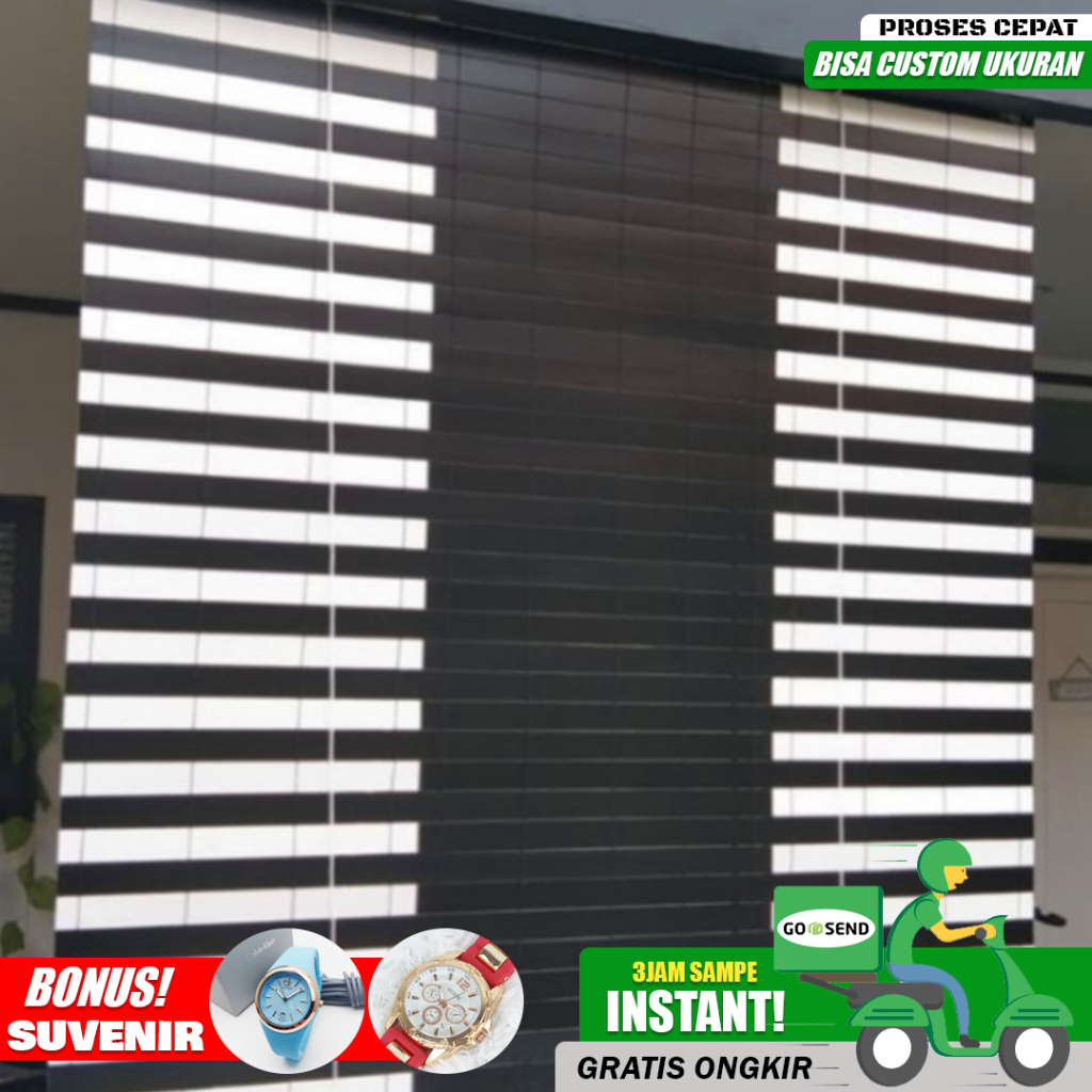 Kerai tirai outdoor krei bahan kayu ramin krey indoor HARGA PERMETER Model SESUAI PESANAN + BONUS Su