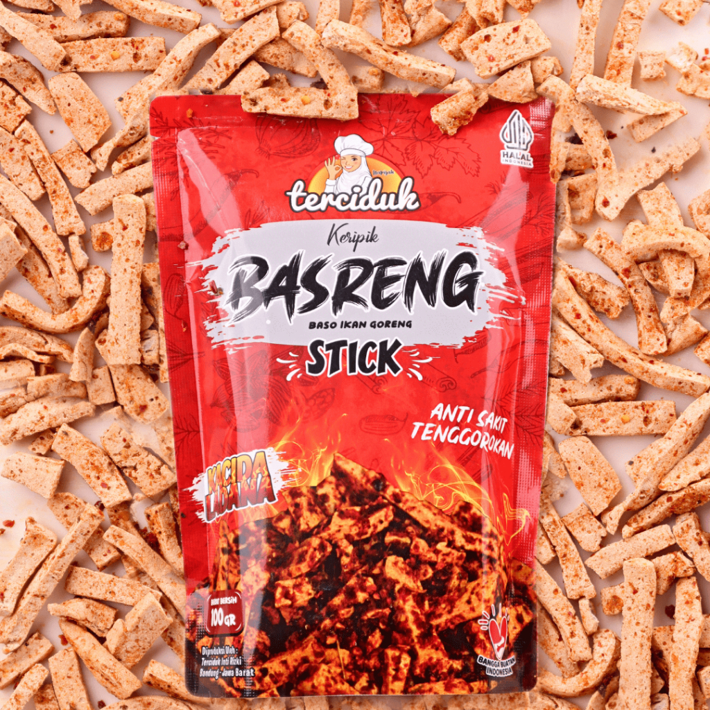 

Terciduk Basreng Stik Premium 100g - Makanan Ringan (Grosir)