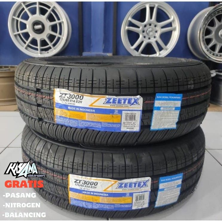 Ban mobil brio sigra ayla agya 175 65 r14 ban radial merk zeteex