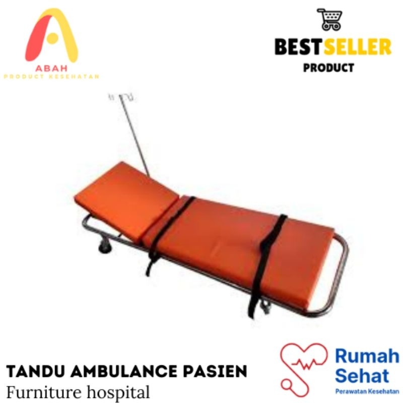 Tandu Ambulance stainless / Tandu emergency / Tandu pasien