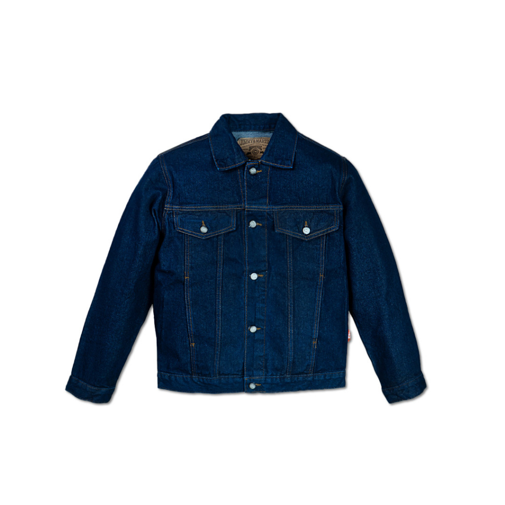 Sale Jimmy And Martin - Blue Denim Basic Jacket - 2589