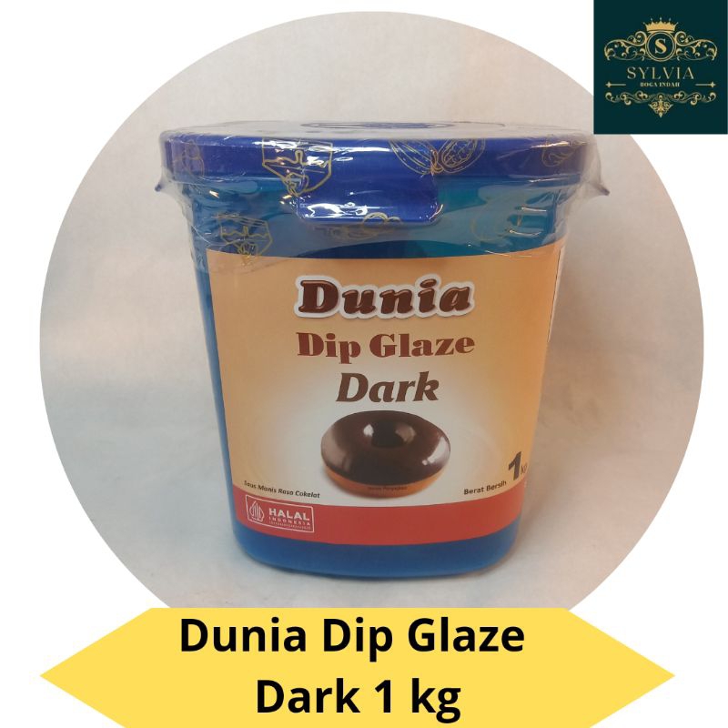 

Selai Coklat Dunia Dip Glaze Dark Chocolate 1 kg