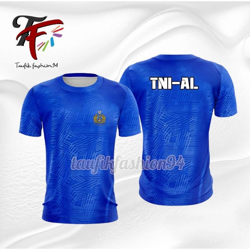 kaos jersey TNI AL 5 varian warna pakaian Sport/kaos jersey embos tni al/baju dryfit embos jersey tn