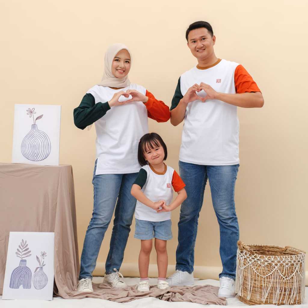 HAFLA Set Keluarga PHTB - kaos Couple - kaos Sarimbit - Kaos Anak - Kaos Dewasa- Cotton Combed 20s