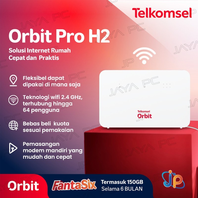 Telkomsel Orbit Pro H2 Modem WiFi 4G