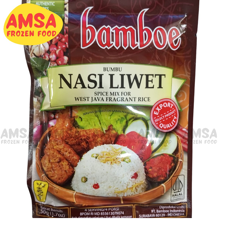 

Bamboe Bumbu Nasi Liwet 50 gr