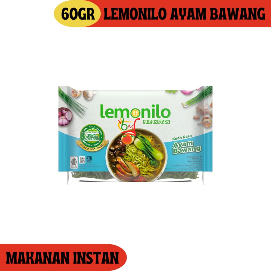 

Lemonilo Kuah Ayam Bawang Mie Instan Sehat