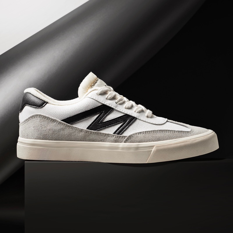 MARQUE.CO - Sepatu Sneakers Gustav Series White Black Grey Kasual
