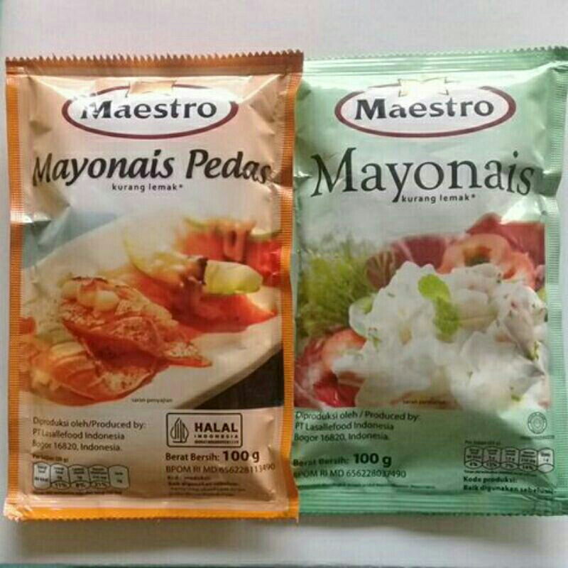 

~MOS~ Maestro Mayonais Kurang Lemak 100 gram. Mayones Maestro