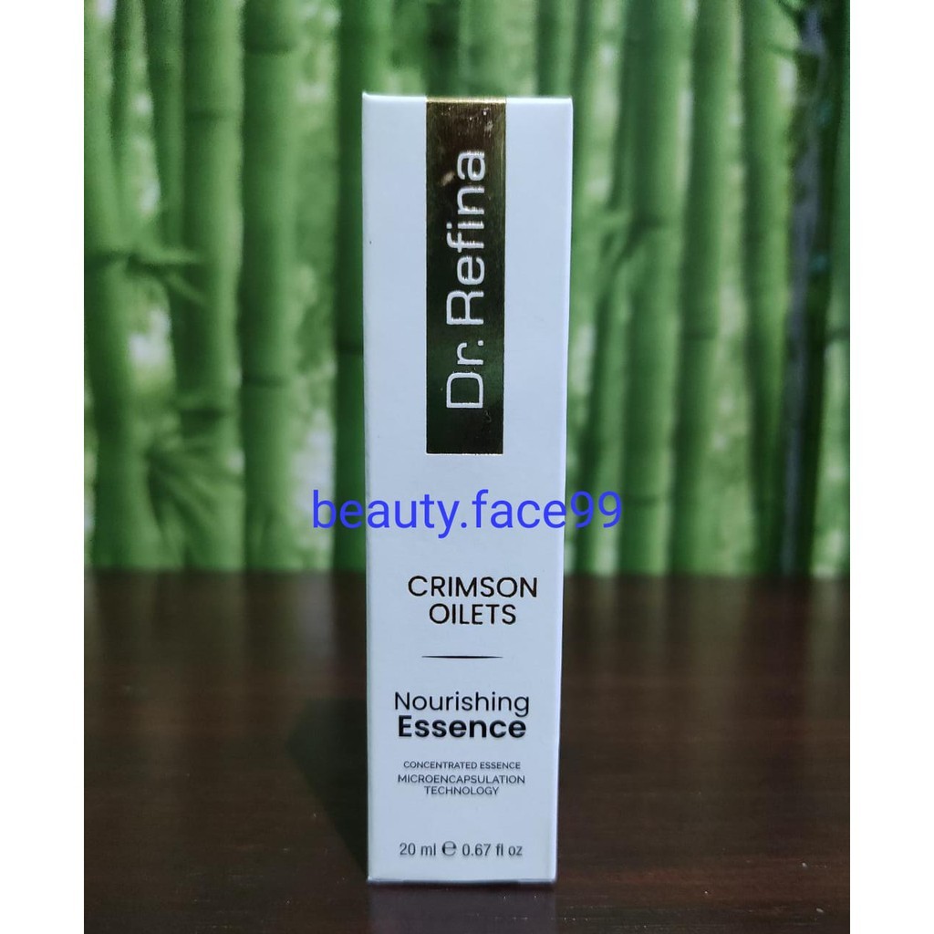 DR.REFINA CRIMSON OILETS NOURISHING ESSENCE-NEW PRODUK DR.REFINA 20ML