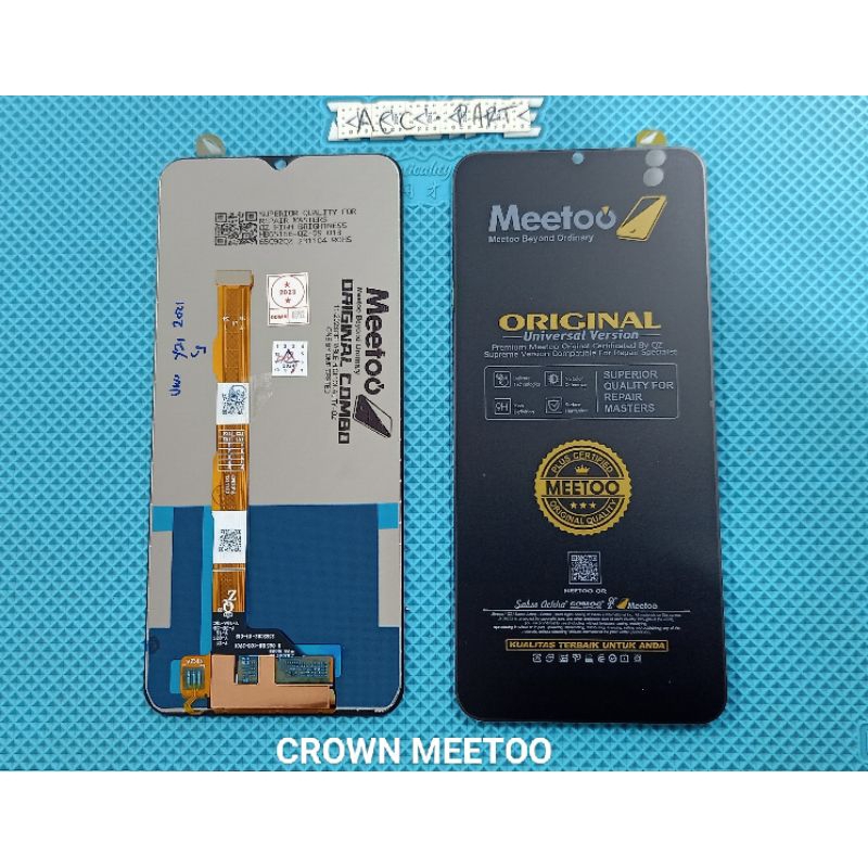 LCD VIVO Y21 2021/Y16/Y21T/Y21A ORI BLACK