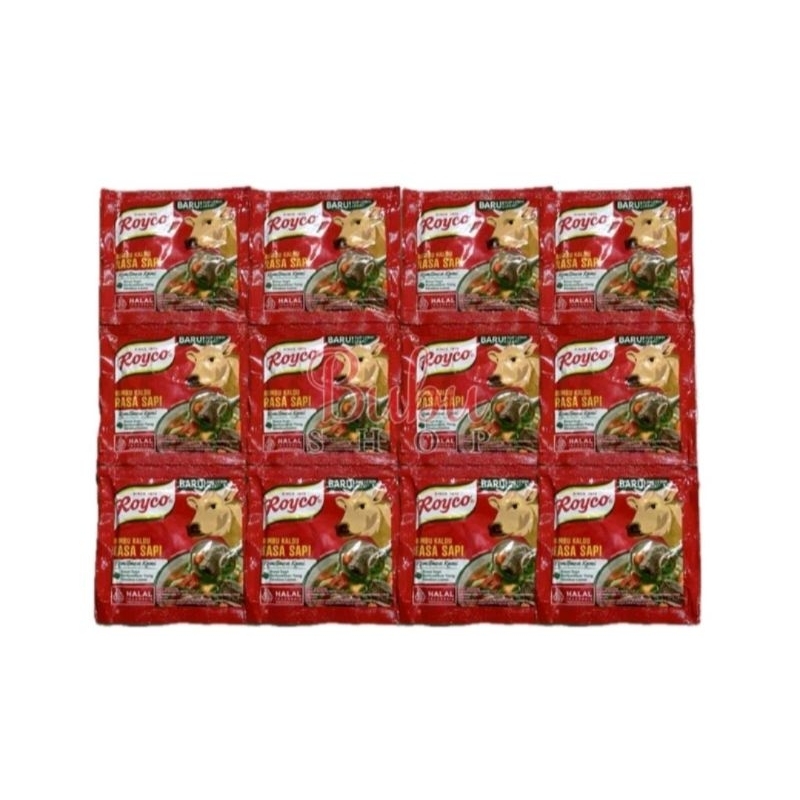 

Royco Penyedap Rasa Sapi 1 Renteng isi 12pcs 1 Renceng isi 12pcs