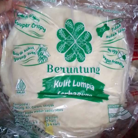 

Kulit Lumpia Beruntung 500 gr isi 50 pcs | Frozen Food Murah | Makanan Beku | FROZEN FOOD BANJARMASIN - Makanan Istant Siap Cepat Saji