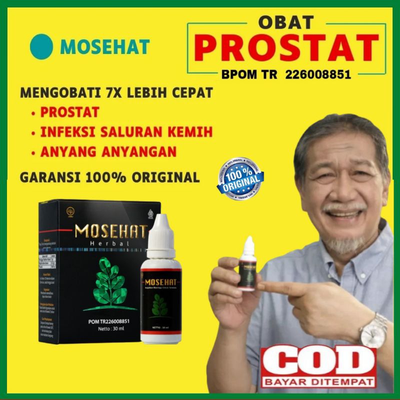 Mosehat OBAT PROSTAT Paling Ampuh Obat Infeksi Saluran Kemih - 30ml