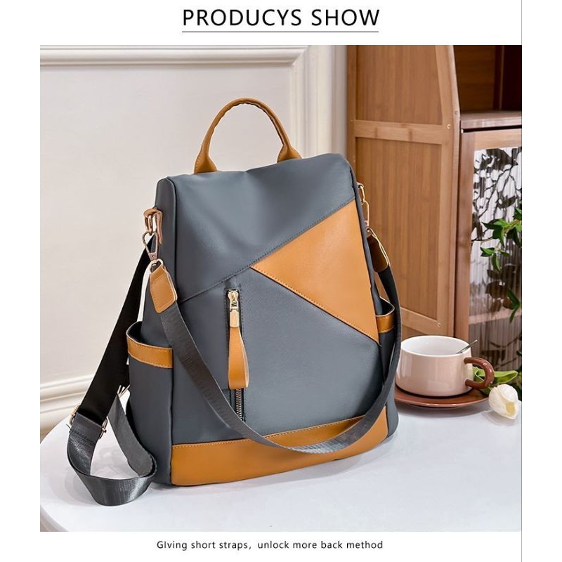 tas ransel wanita fashion bisa buat jalan jalan tas ransel wanita kekinian