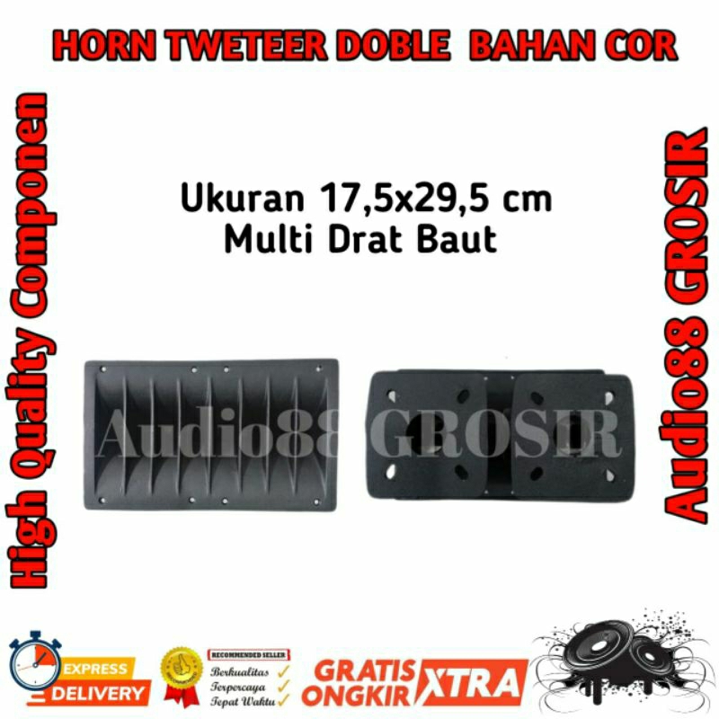 HORN TWEETER DOBEL LINE ARRAY UK 17X29 MODEL MAYER DIRAL/COR SUDAH MULTI DRAT BAUT