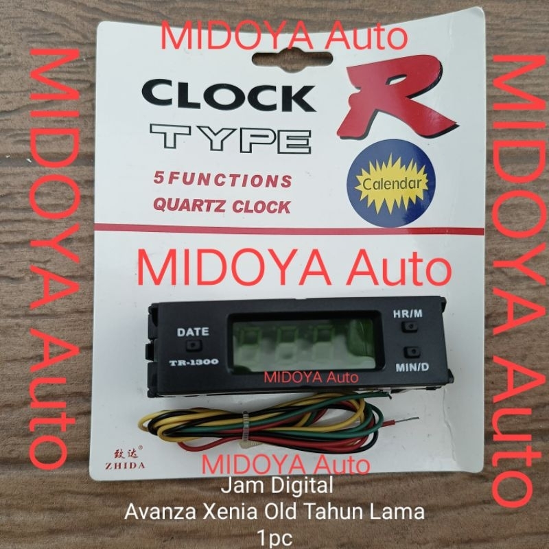 Jam Digital Avanza Xenia Old Tahun Lama