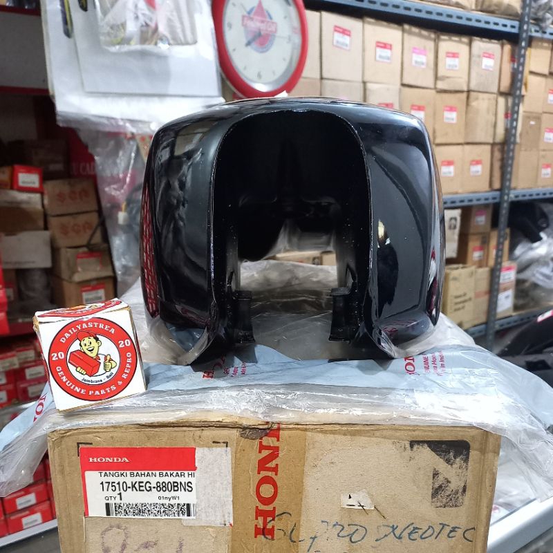 FUEL TANK TANGKI TENGKI HITAM HONDA GL MAX PRO NEOTECH ORIGINAL AHM 17510-KEG-880BNS