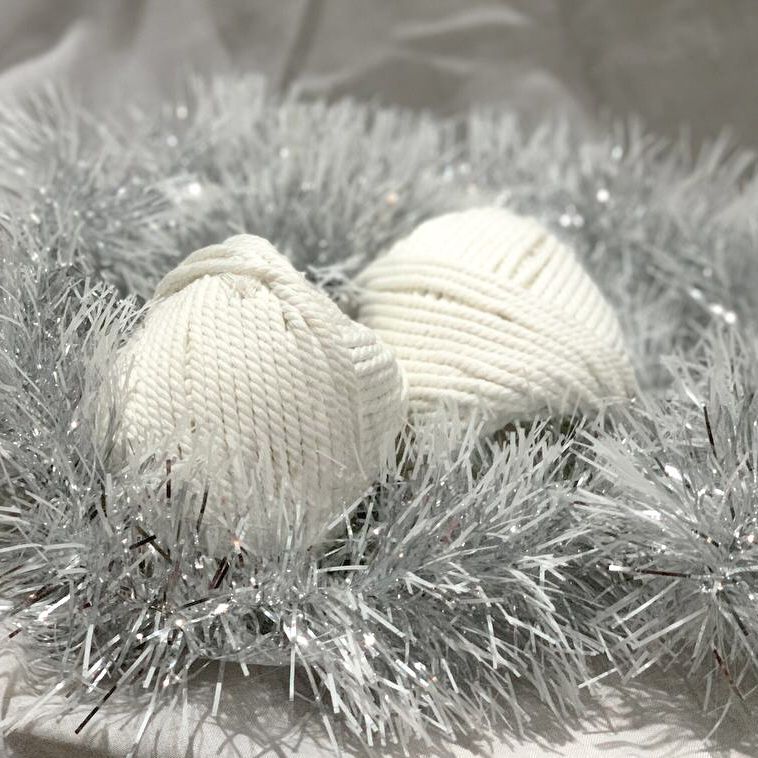 Tali Katun Macrame 3MM WARNA PUTIH ROWET