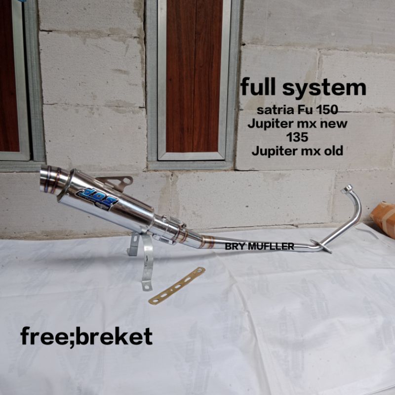 knalpot racing DOS untuk motor  ALL VARIAN/type.jupiter MX old.jupiter MX new135.satria Fu 150