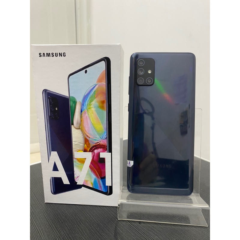 SAMSUNG A71 8/128 HP BEKAS SECOND GARANSI