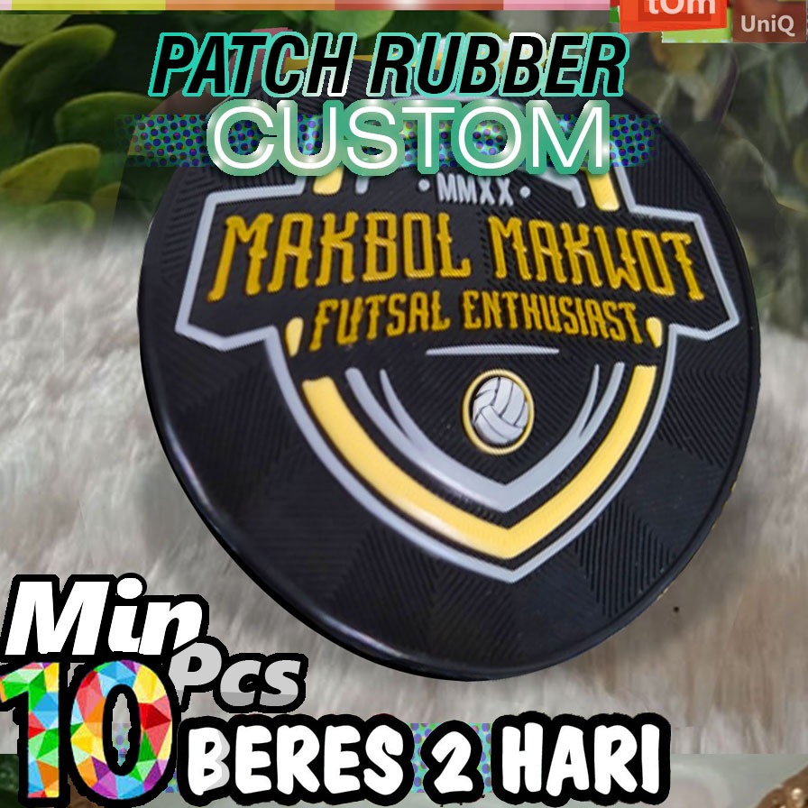 Pusat pabrik label Patch Jersey custom 3d