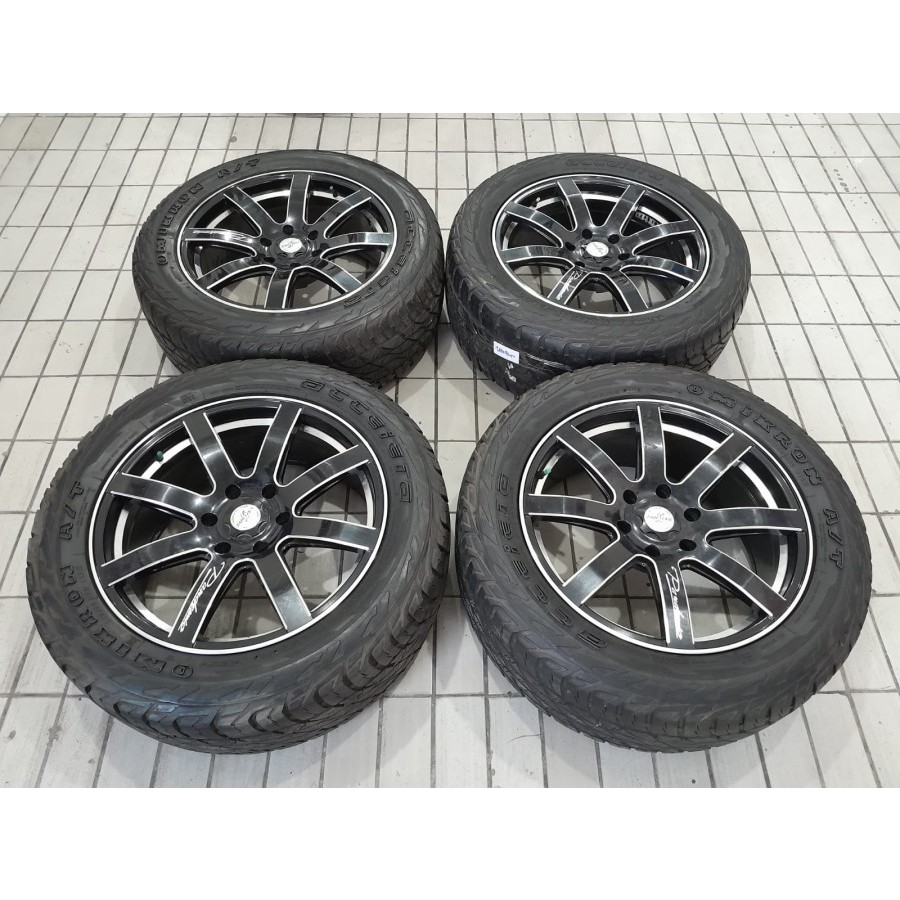 velg mobil second murah FABULUS ring 20 pcd 6x139 buat pajero fortuner everes