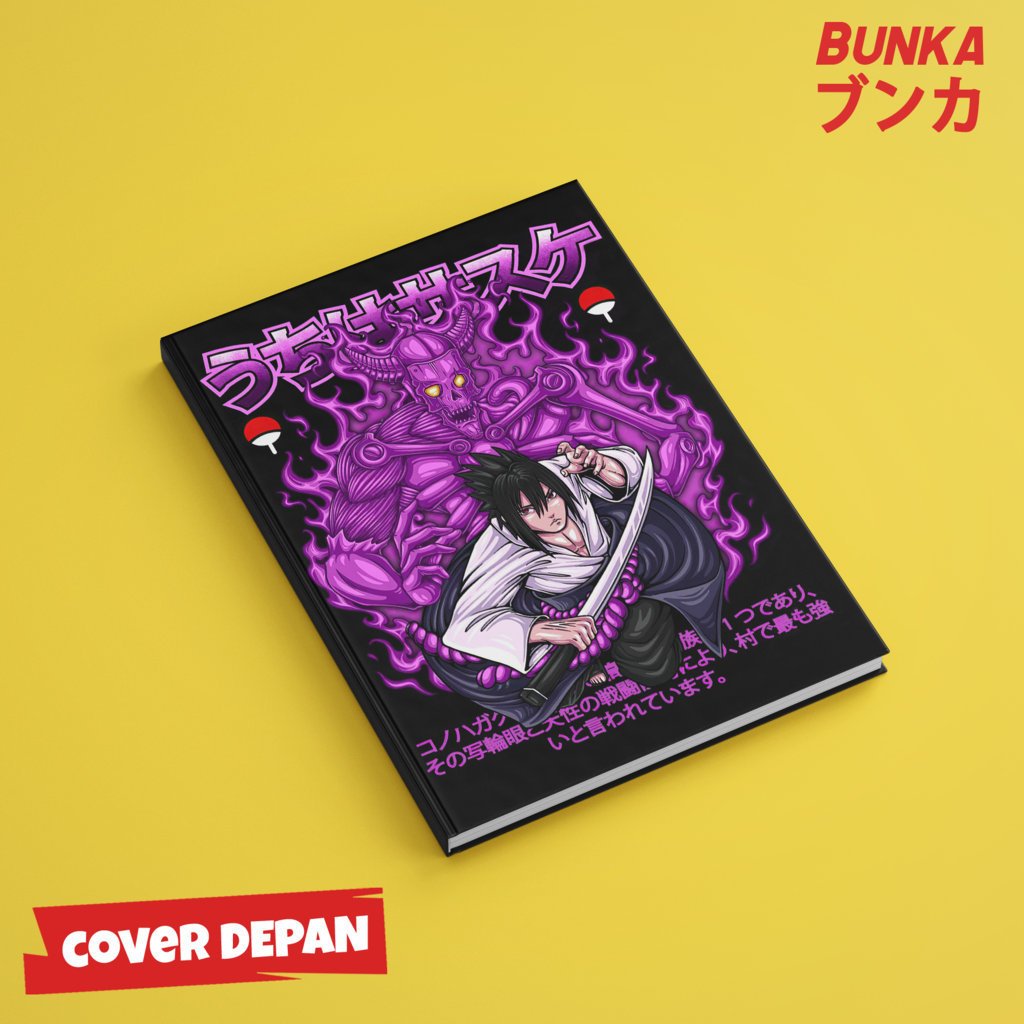 

Note Book Aesthetic Anime Naruto Sasuke Susanoo Hardcover A5 Buku Tulis Catatan Notes Agenda Planner Jurnal vintage buku catatan story book kado anniversary valentine cowok cewek murah