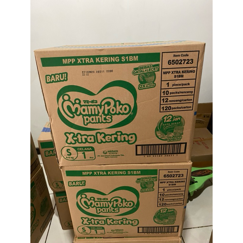 Mamypoko Pampers 1 Renceng isi 10pcs S M L XL XXL