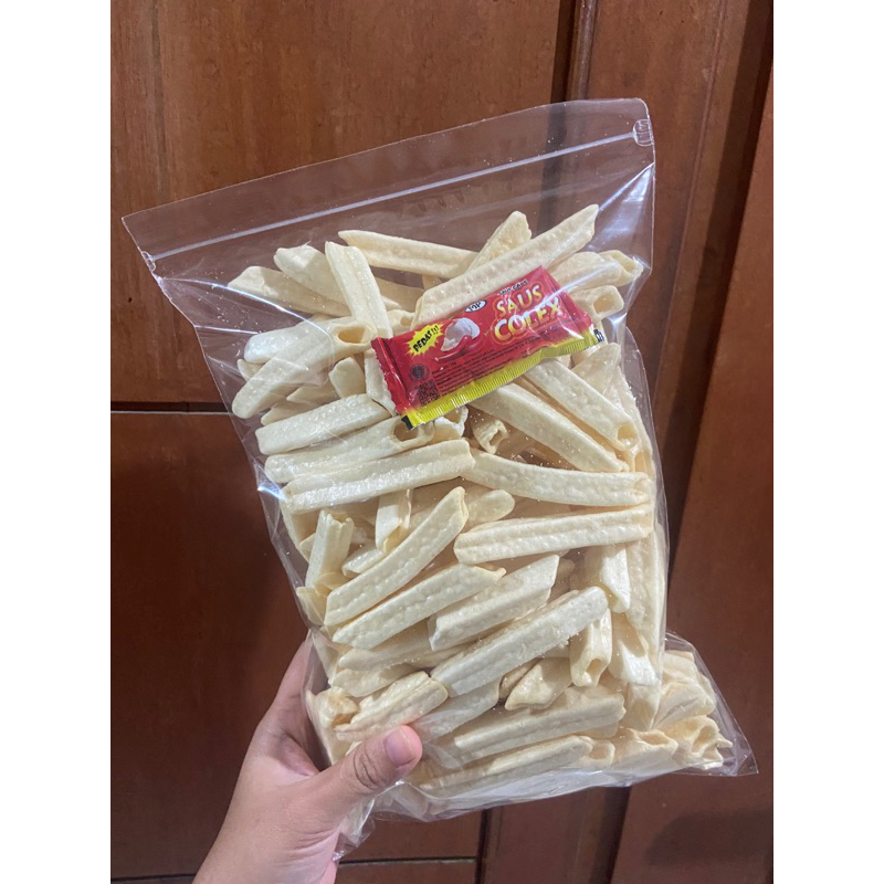 

Snack kiloan / makanan ringan stik kentang saos