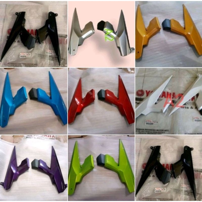 COVER STEP BELAKANG JUPITER MX NEW 135 SEPASANG ORIGINAL