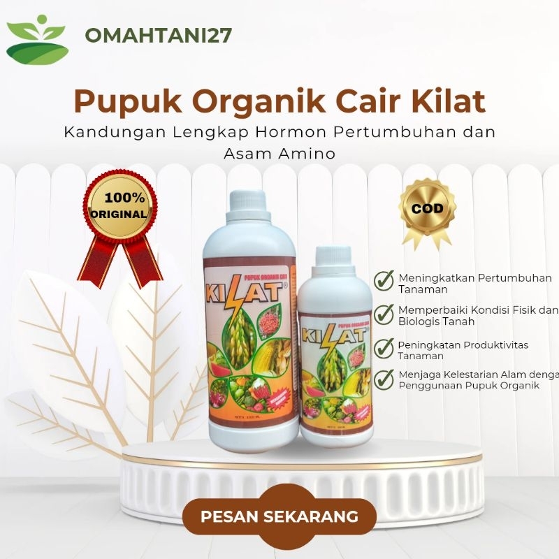 Pupuk cair organik Kilat