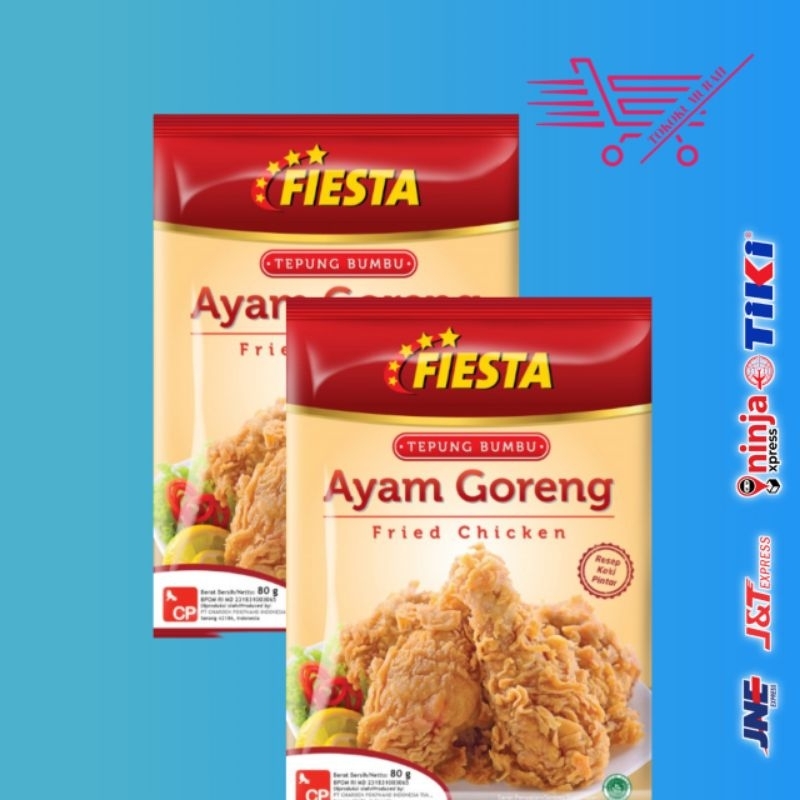 

TEPUNG FIESTA BUMBU SERBAGUNA 10 BUNGKUS || PERBUNGKUS 80gram