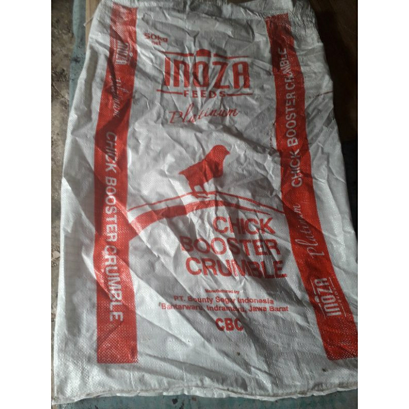 karung bekas pakan 50kg