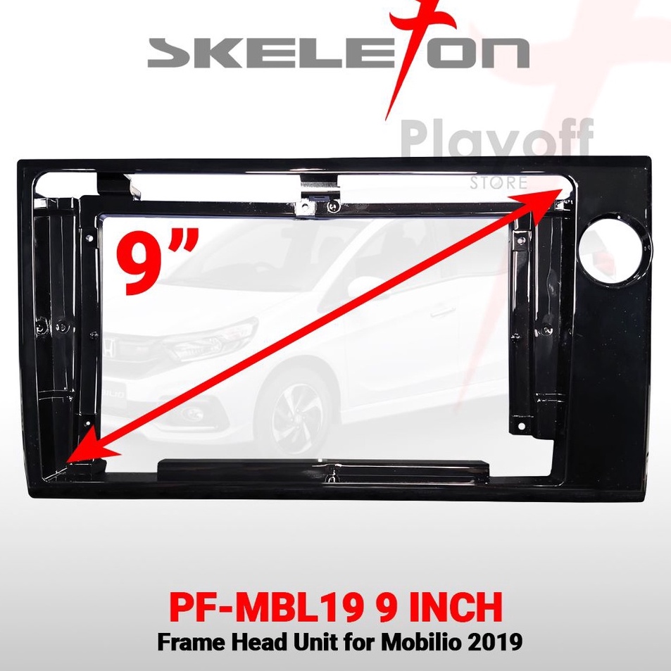 zd Frame Head Unit Mobilio Android 9 Inch Skeleton