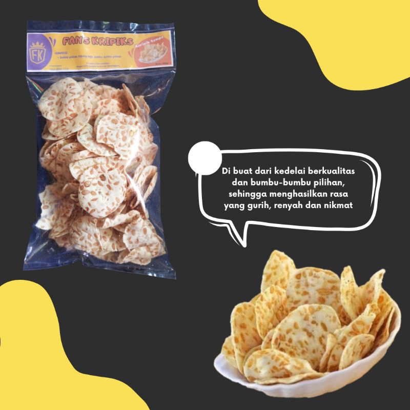 

Keripik sagu keripik tempe viral 250 gr