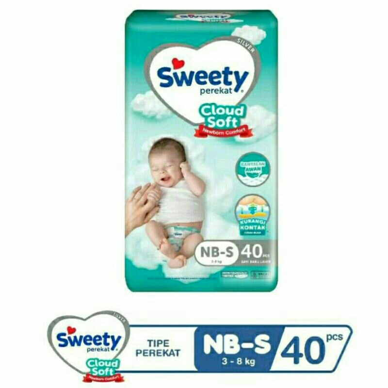 sweety popok silver comfort nb-s40