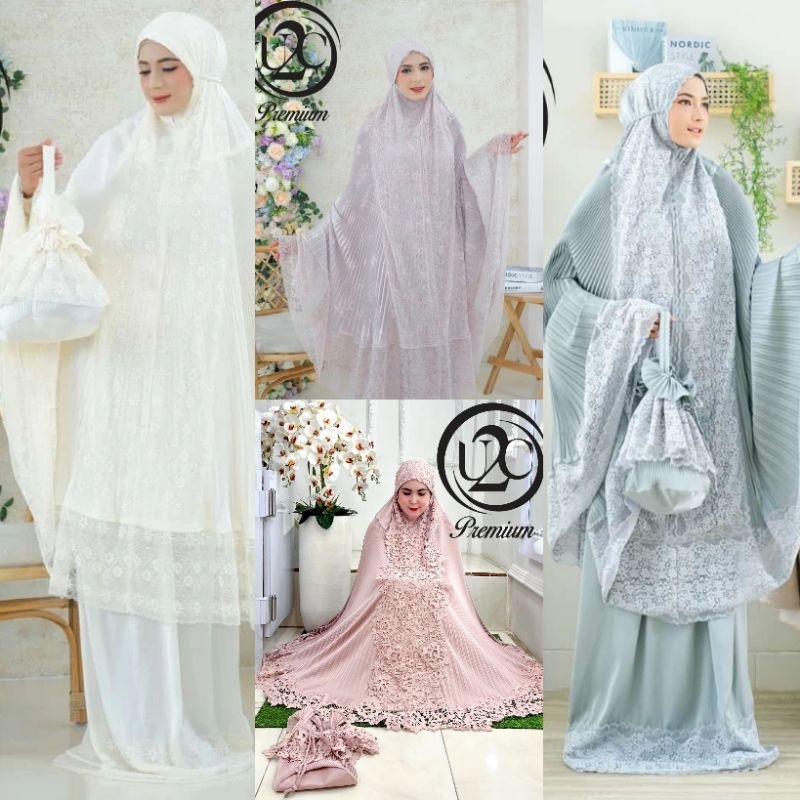 mukena zahirah premium by u2c