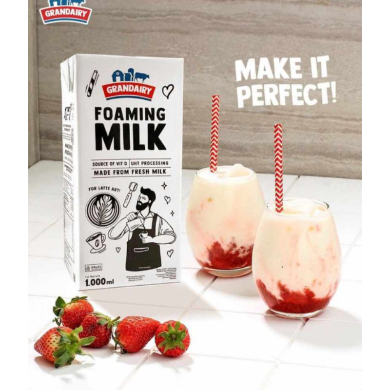 

Susu Foaming milk/Multi fungsi Grandairy 1t