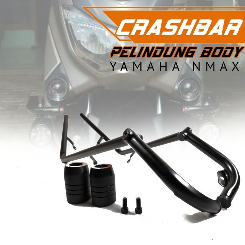 Crashbar yamaha nmax old dan nmax 2020 tubular nmax plus jalu slider