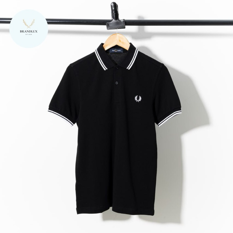 FRED PERRY M3600 polo shirt Black White
