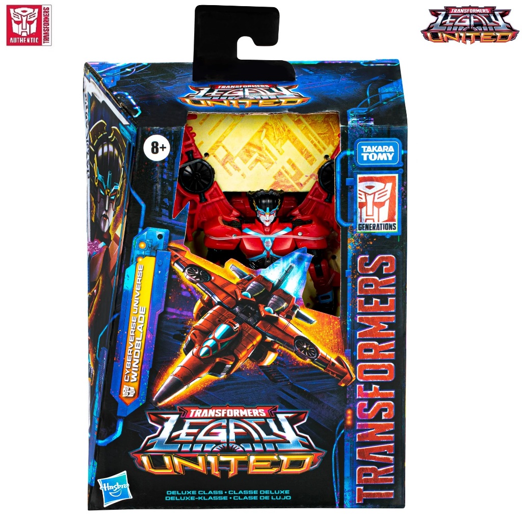 TRANSFORMERS Legacy United Deluxe Cyberverse Universe Windblade Figure TFOF8528