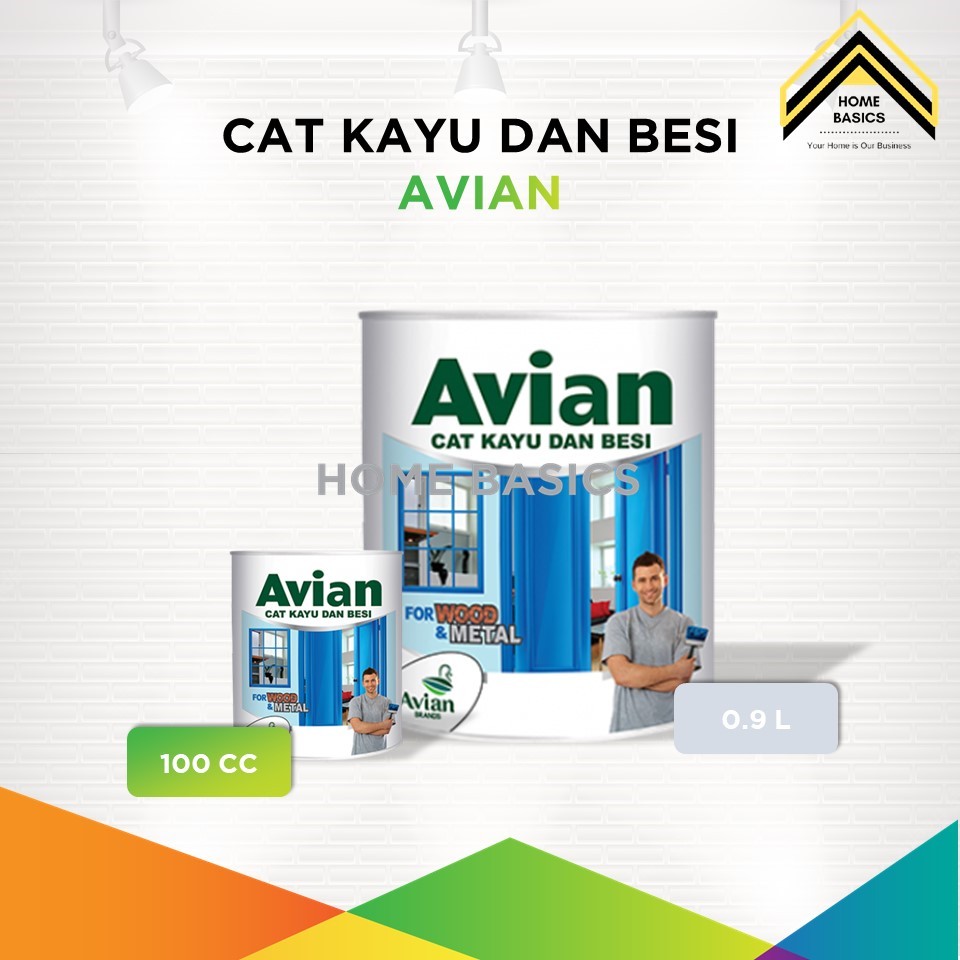 Cat Minyak Kecil Avian Brands 100 Cc / Cat Kayu / Cat Besi