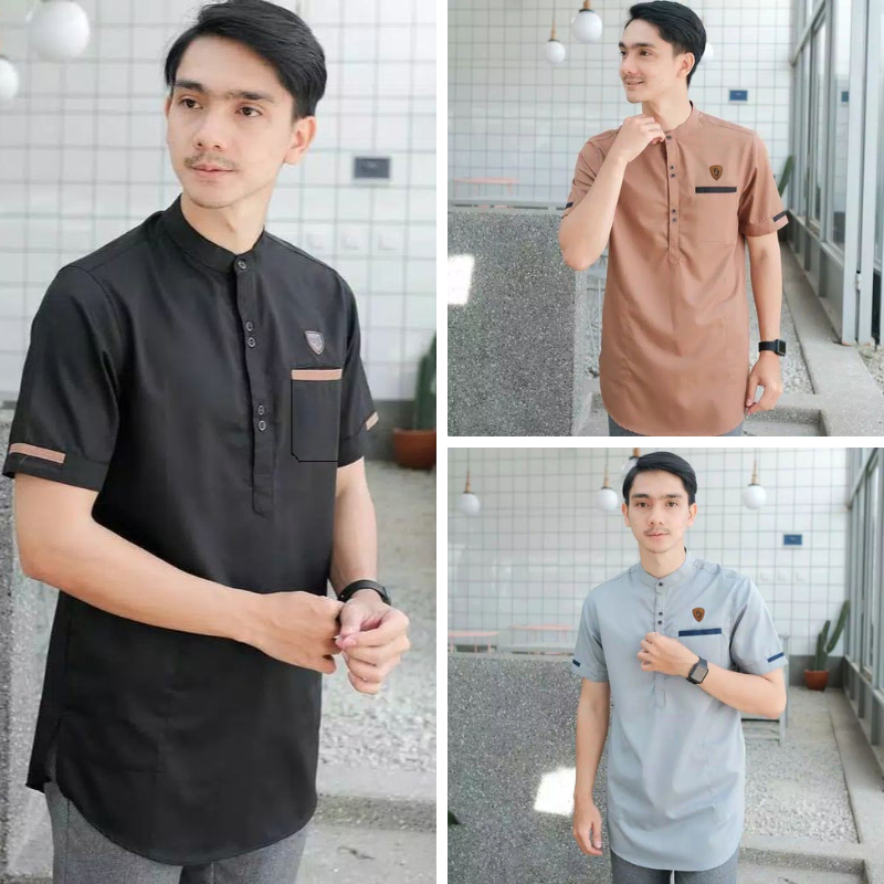 CUCI GUDANG ATASAN BAJU KOKO PRIA DEWASA TERBARU 2023 / BAJU KOKO KEKINIAN LAKI LAKI / BAJU KOKO MUS