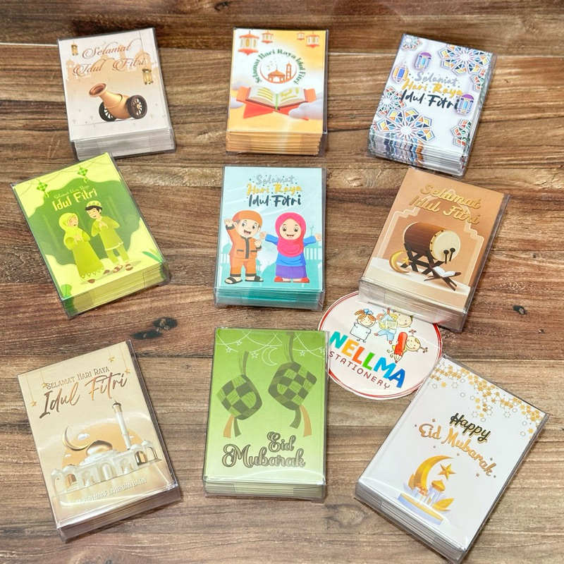 

Ampau Lebaran Box mika Premium isi 50 Lembar