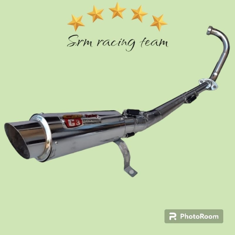 Knalpot Racing CLD Jupiter mx new Jupiter mx135 Jupiter mx old