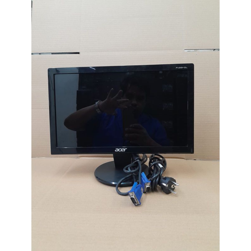 LED/LCD Monitor second ukuran 16 inch