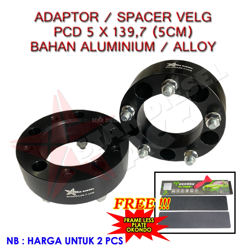 ADAPTOR VELG SUZUKI JIMMY SPACER VELG PCD 5 X 139.7 5CM